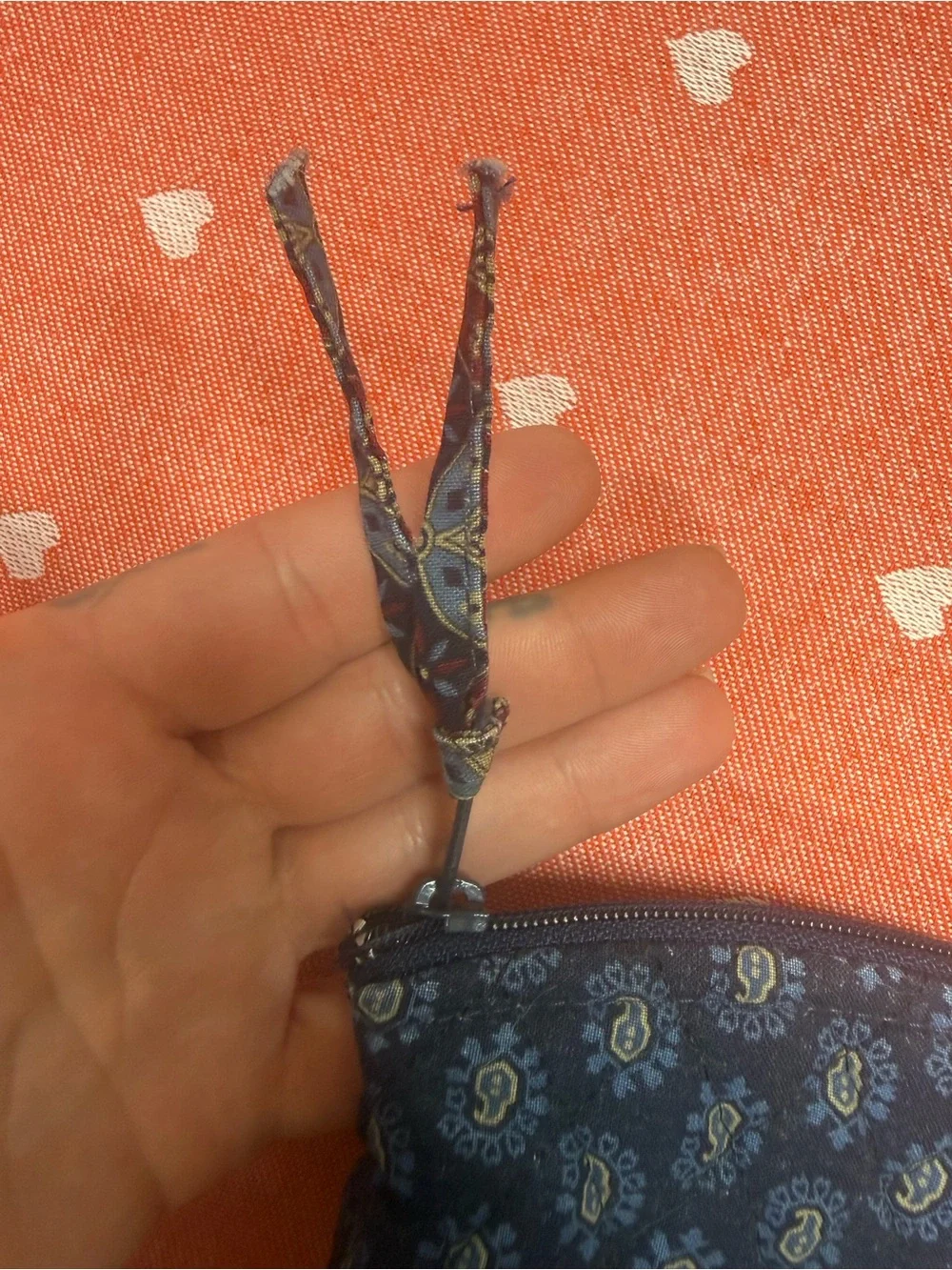 Vintage Vera Bradley cosmetic bag